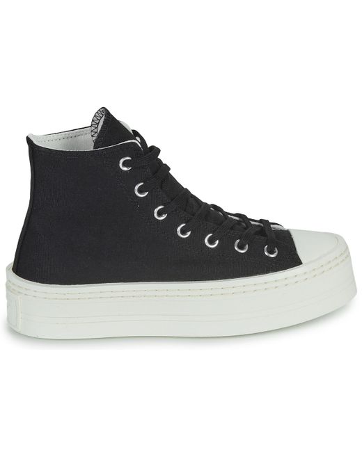 Baskets montantes CHUCK TAYLOR ALL STAR MODERN LIFT PLATFORM CANVAS Converse en coloris Black