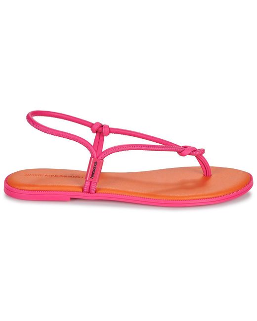 Havaianas Pink Sandalen Una Acai