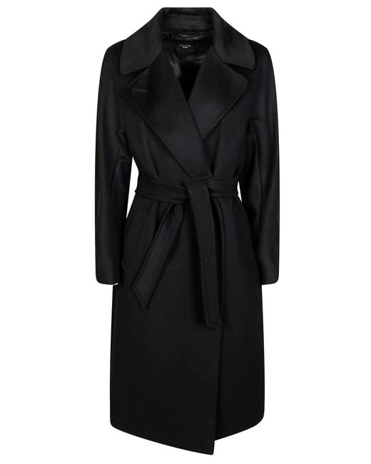 Weekend by Maxmara Black Resina Cappotto
