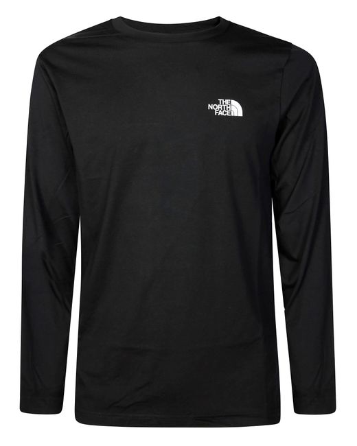 The North Face Black M/S Simple Dome Tee for men