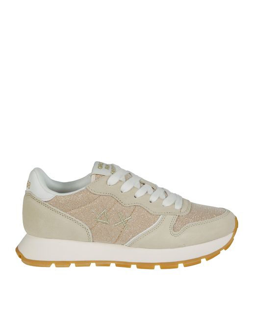 Sun 68 White Ally Glitter Textile