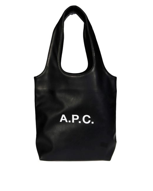 A.P.C. Black Tote Ninon Small