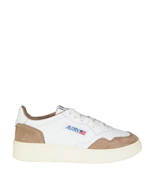 Autry Women's White Medalist Low Sneakers