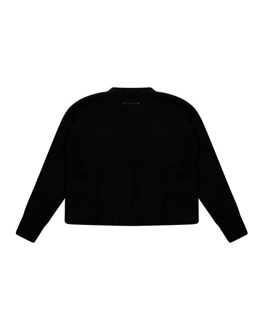 Maglia Serie Numerica di MM6 by Maison Martin Margiela in Black
