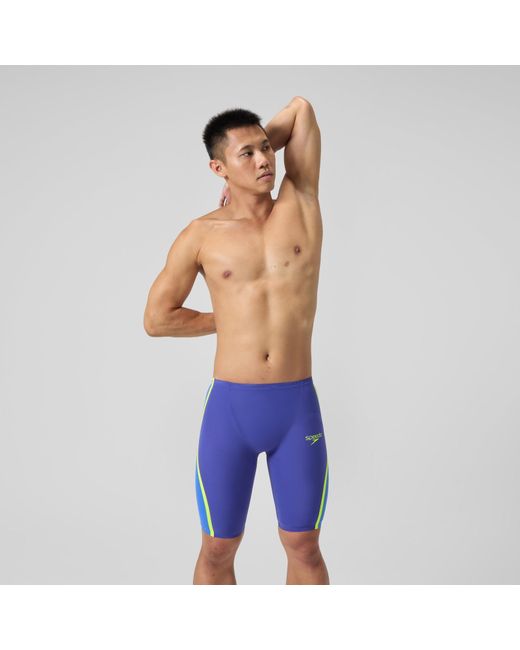 Speedo Blue Fastskin Lzr Pure Intent 2.0 High Waist Jammer for men