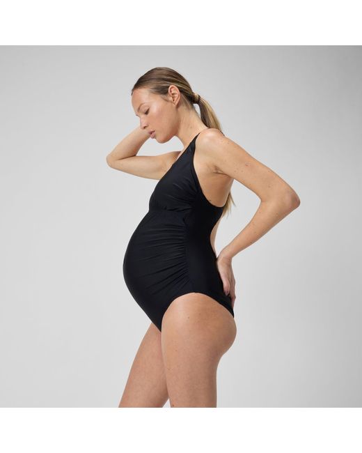 Speedo Black Maternity Fitness Swimsuit