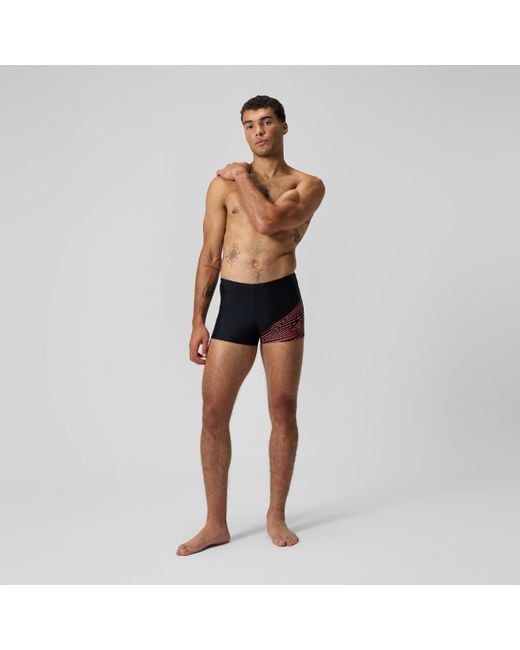 Speedo Blue Medley Logo Aquashorts/Coral for men