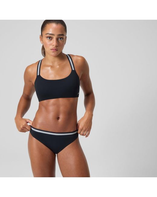 Speedo Black Vanquisher Two Piece Bikini
