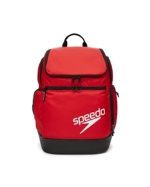 Speedo Red Teamster 2.0 Backpack
