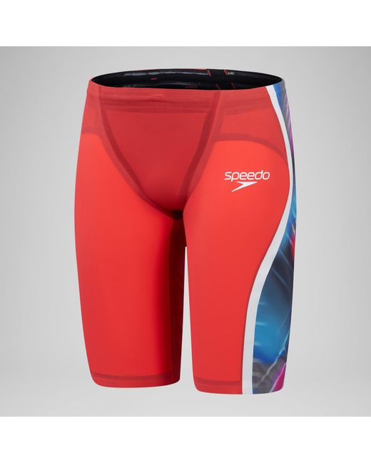 Speedo Red Fastskin Lzr Intent 2.0 Jammer for men