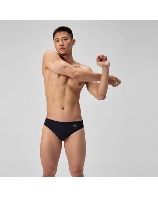 Speedo Herren Solid Badehose in Black für Herren