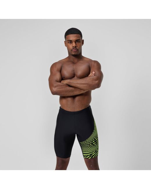 Speedo Brown Medley Logo Jammer for men