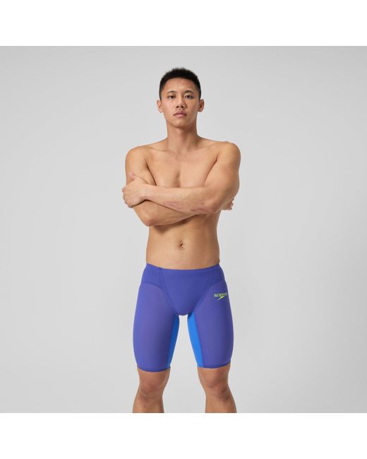 Speedo Blue Fastskin Lzr Pure Valor 2.0 Jammer for men