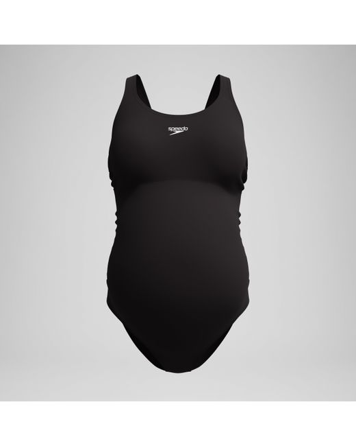 Speedo Black Maternity Fitness Swimsuit