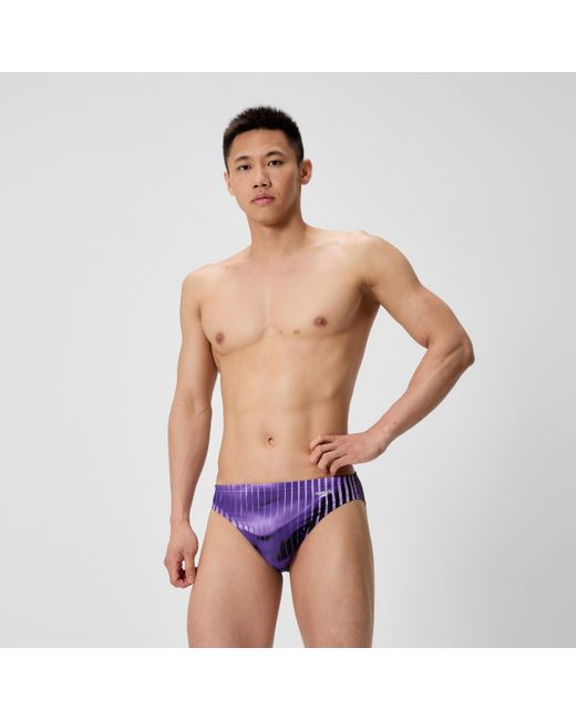 Speedo Multicolor Club Training Printed Brief for men
