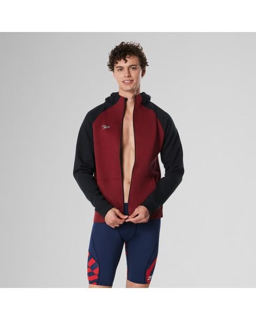 Speedo_US Red Team Jacket Dark for men