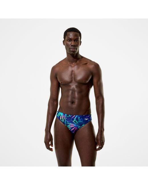 Speedo Brown The Printed Briefs for men