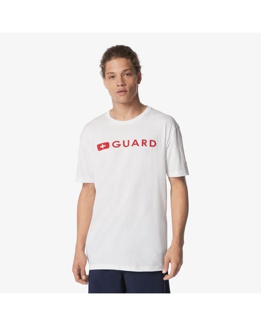 Speedo White Lifeguard Tee