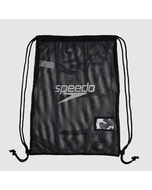 Speedo Black Equipment Mesh Bag