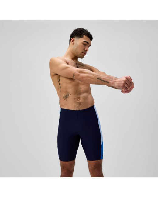 Speedo Blue Dive Panel Jammer for men