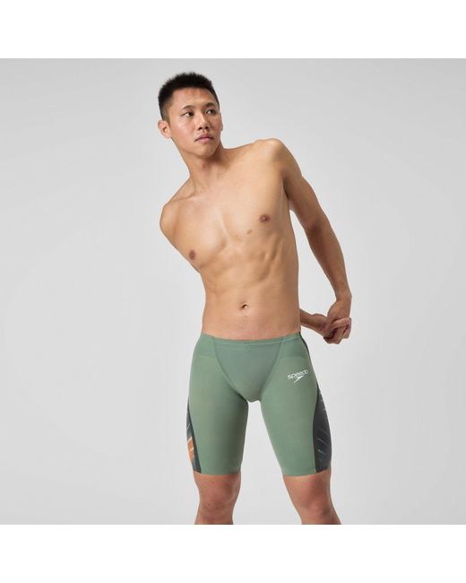 Speedo Green Fastskin Lzr Pure Intent 2.0 Jammer for men