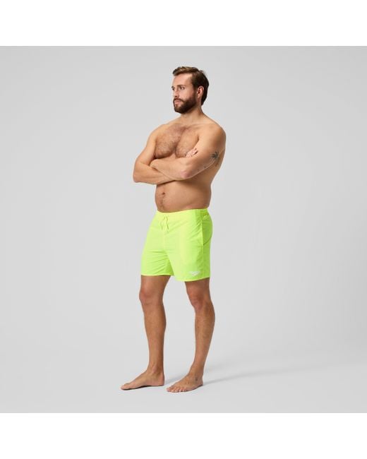 Speedo Green Essential Swim Shorts for men