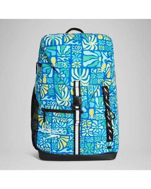 Speedo Blue Printed 35L Team Rucksack