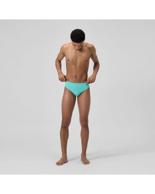 Speedo Blue Solid One Brief for men