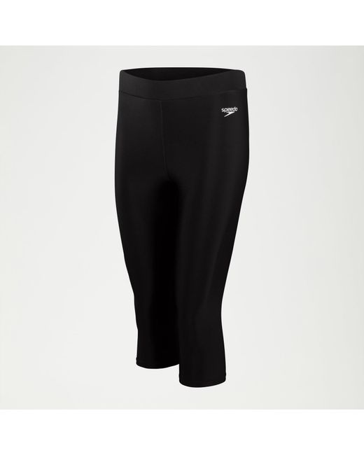Speedo Black 3/4 Swim Pant