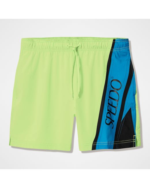 Speedo Green Hyperboom Swim Shorts for men