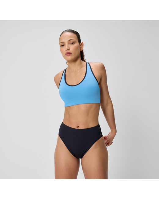 Speedo Blue Sculpture Classic Bikini Bottom
