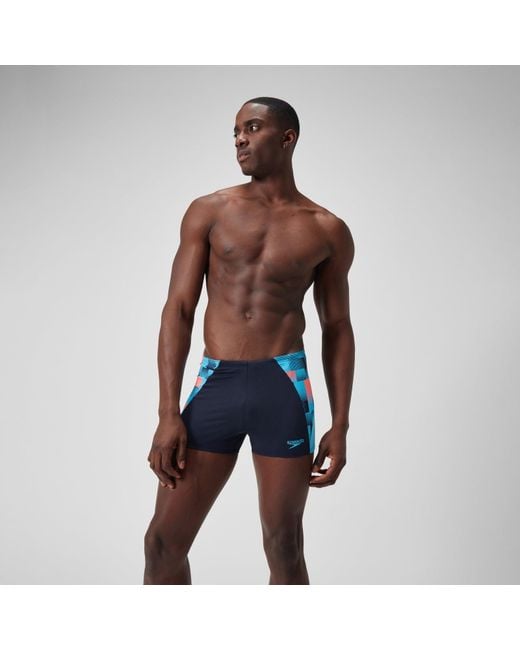 Speedo Blue Endurance+ Max Splice Aquashort for men