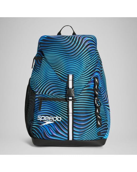 Speedo Blue Printed 35L Team Rucksack