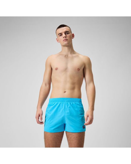 Speedo Blue Retro 13" Swim Shorts for men