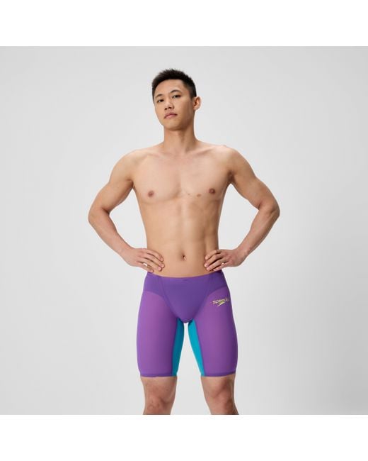 Speedo Purple Fastskin Lzr Pure Valor 2.0 Jammer for men