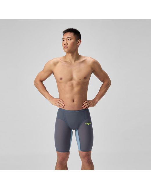 Speedo Blue Fastskin Lzr Pure Valor 2.0 High Waisted Jammer for men