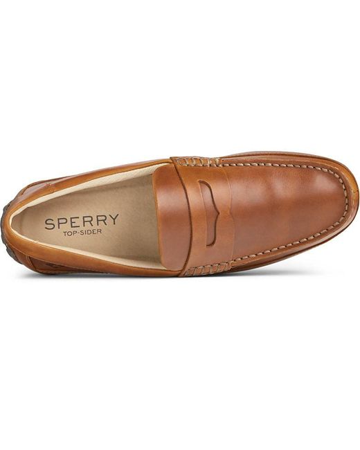 sperry hampden penny loafer
