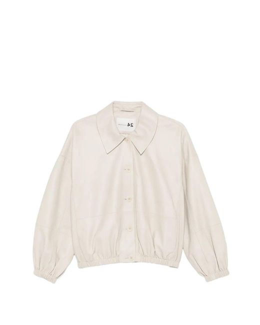 Manzoni 24 Natural Nappa Jacket
