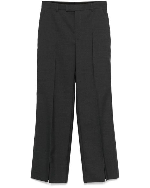 Gucci Gray Wool Trousers