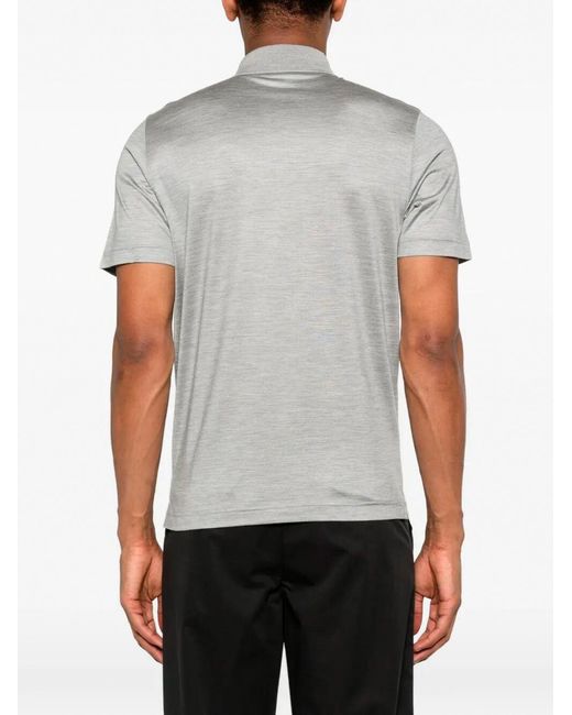 Barba Napoli Gray Polo for men
