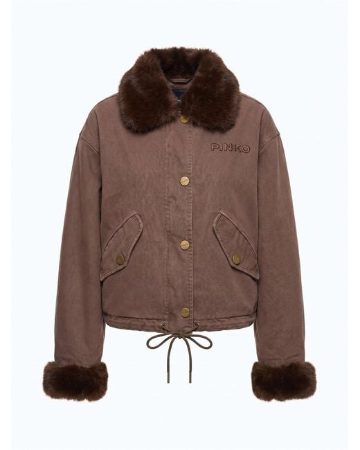 Pinko Brown Garlate Jacket