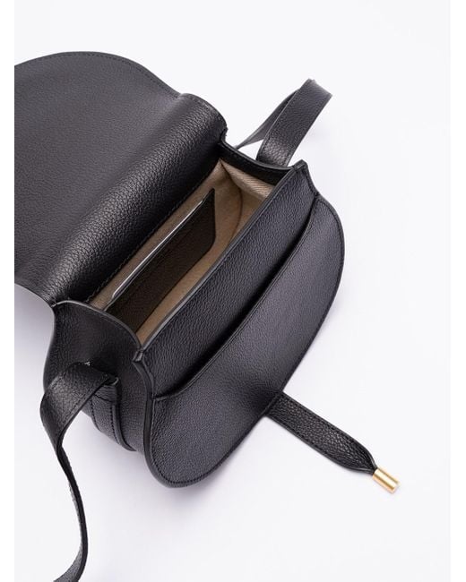 Chloé Black Small `Marcie` Saddle Bag