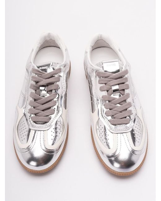 Alohas White Leather Sneakers