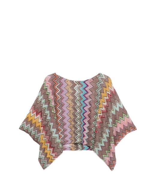 Missoni Pink Long-Sleeved Top