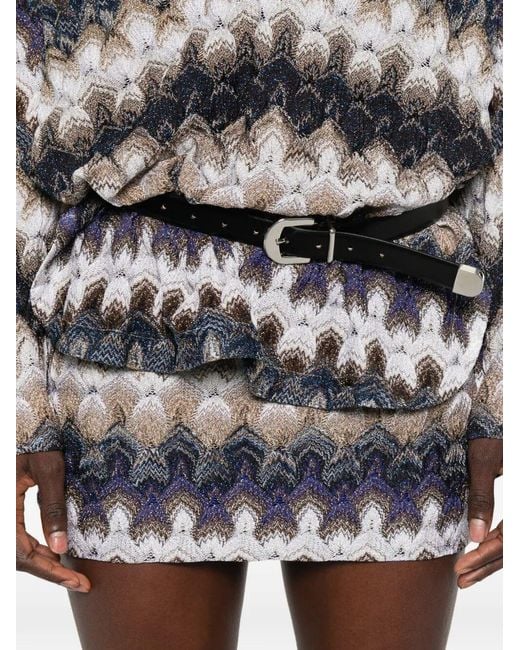 Missoni Gray Mini Skirt