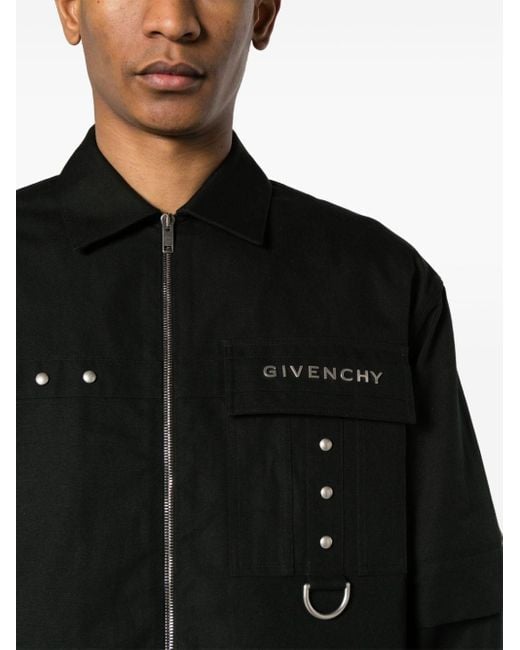 Givenchy Black Denim Shirt for men