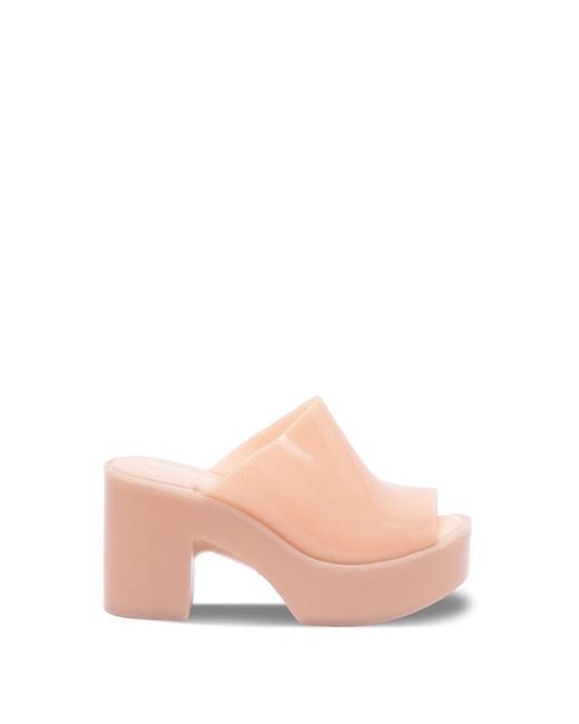 Melissa Pink 'Mule Hype' Sandals