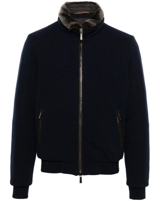 Moorer Blue 'Bellati' Padded Jacket for men