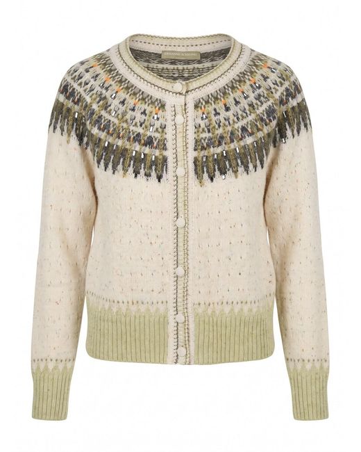 Ermanno Scervino Metallic Cardigan