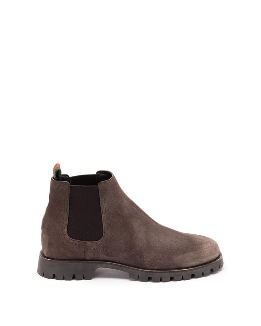 Gucci Brown Sylke Boots for men